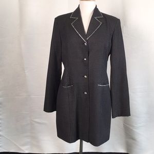 Christine Alexander Vintage Coat w/ Crystals